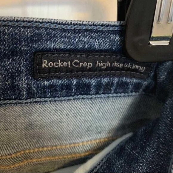 Citizens Of Humanity Rocket Crop High Rose Skinny Size 25 - Picture 6 of 9
